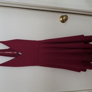 Windsor burgundy dress size large